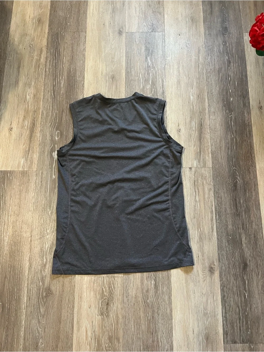 Nike Dark Grey V-Neck Dri-FIT Tee